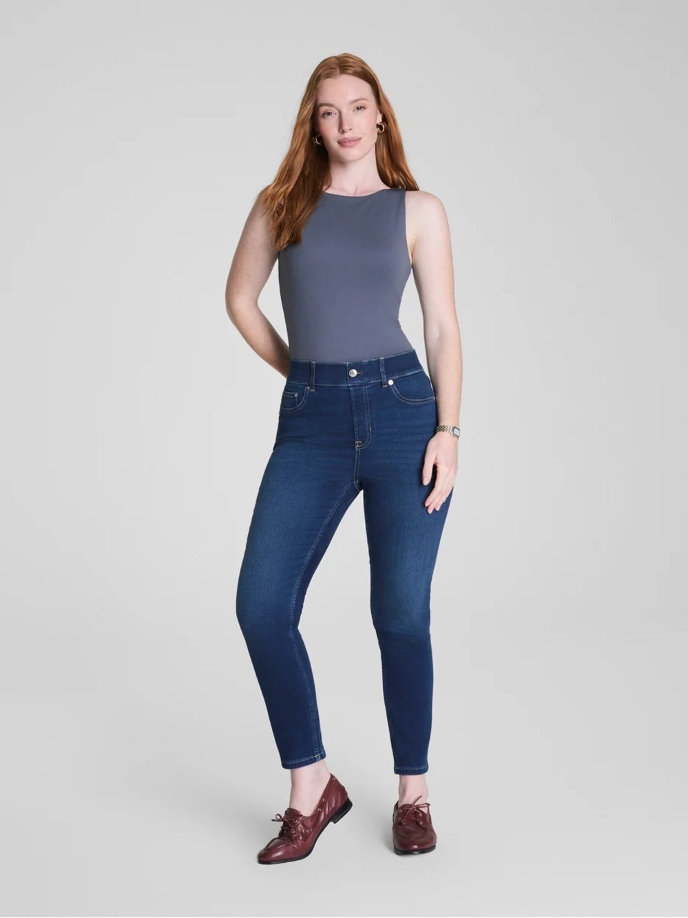 SPANXshape Everywear Pull On Ankle Skinny Jeans